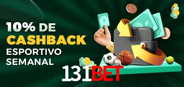 10% de bônus de cashback na 131Bet